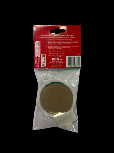 Matériel de jardinage - Fil de Fer Plastifié avec Découpe - 20 m - PACKAGING_3D_VERSO